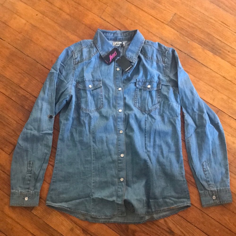 Denim Button Up